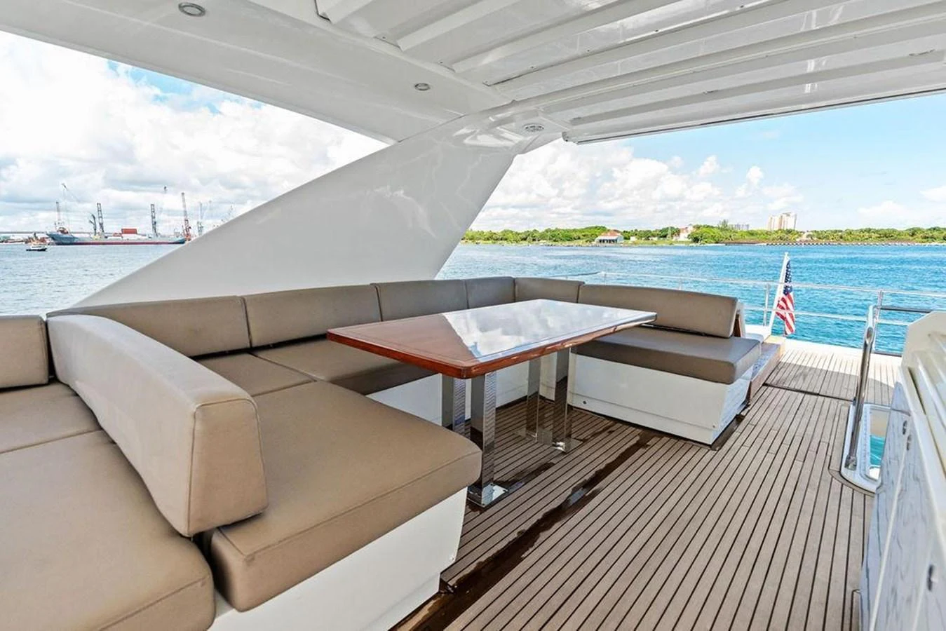 a boat on the water aboard ELEVATION Yacht for Sale