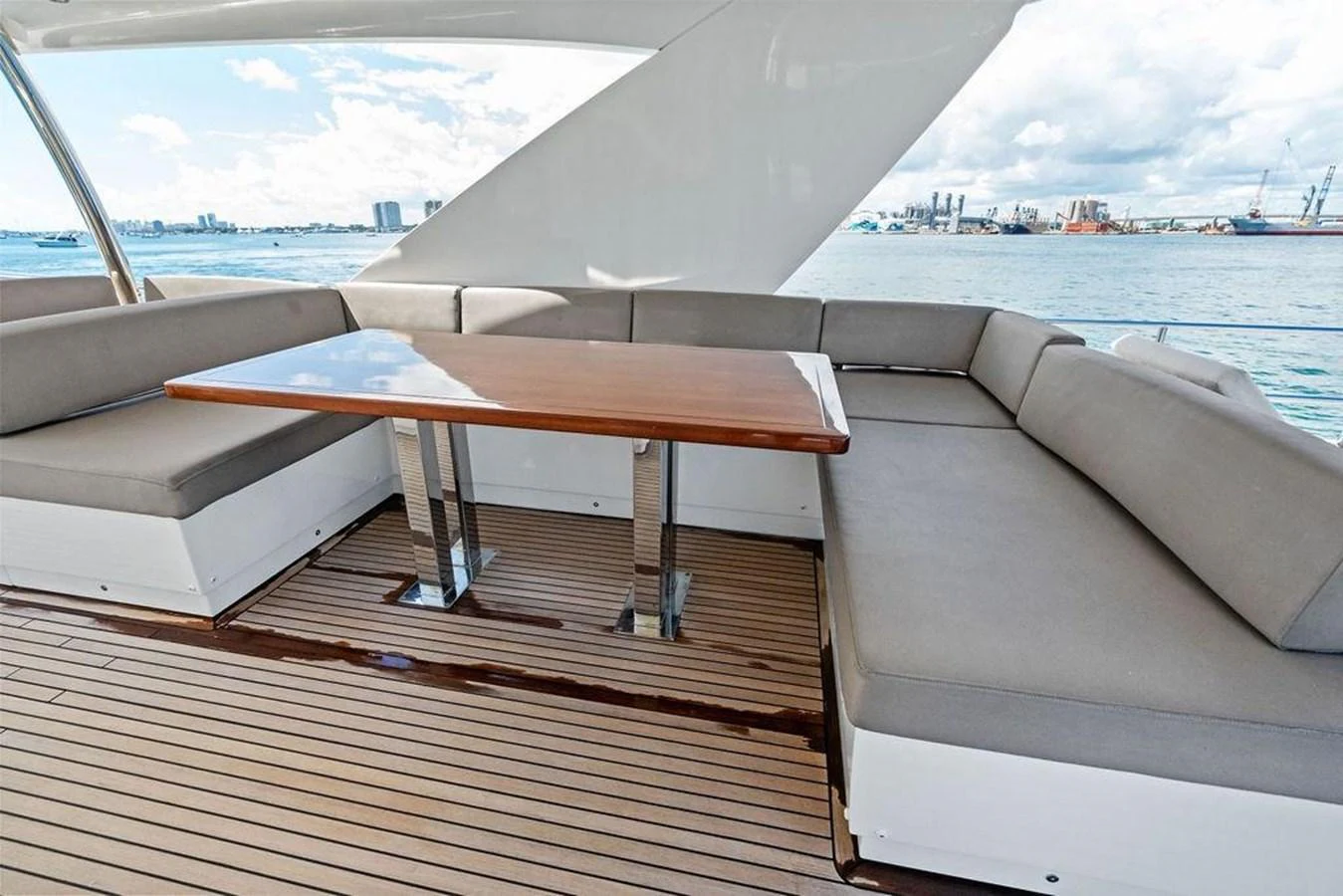 a boat on the water aboard ELEVATION Yacht for Sale