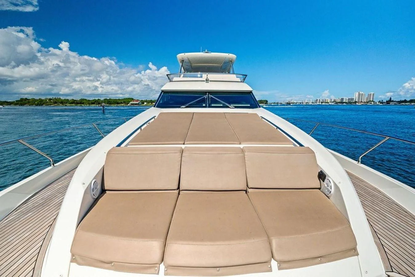 a boat on the water aboard ELEVATION Yacht for Sale