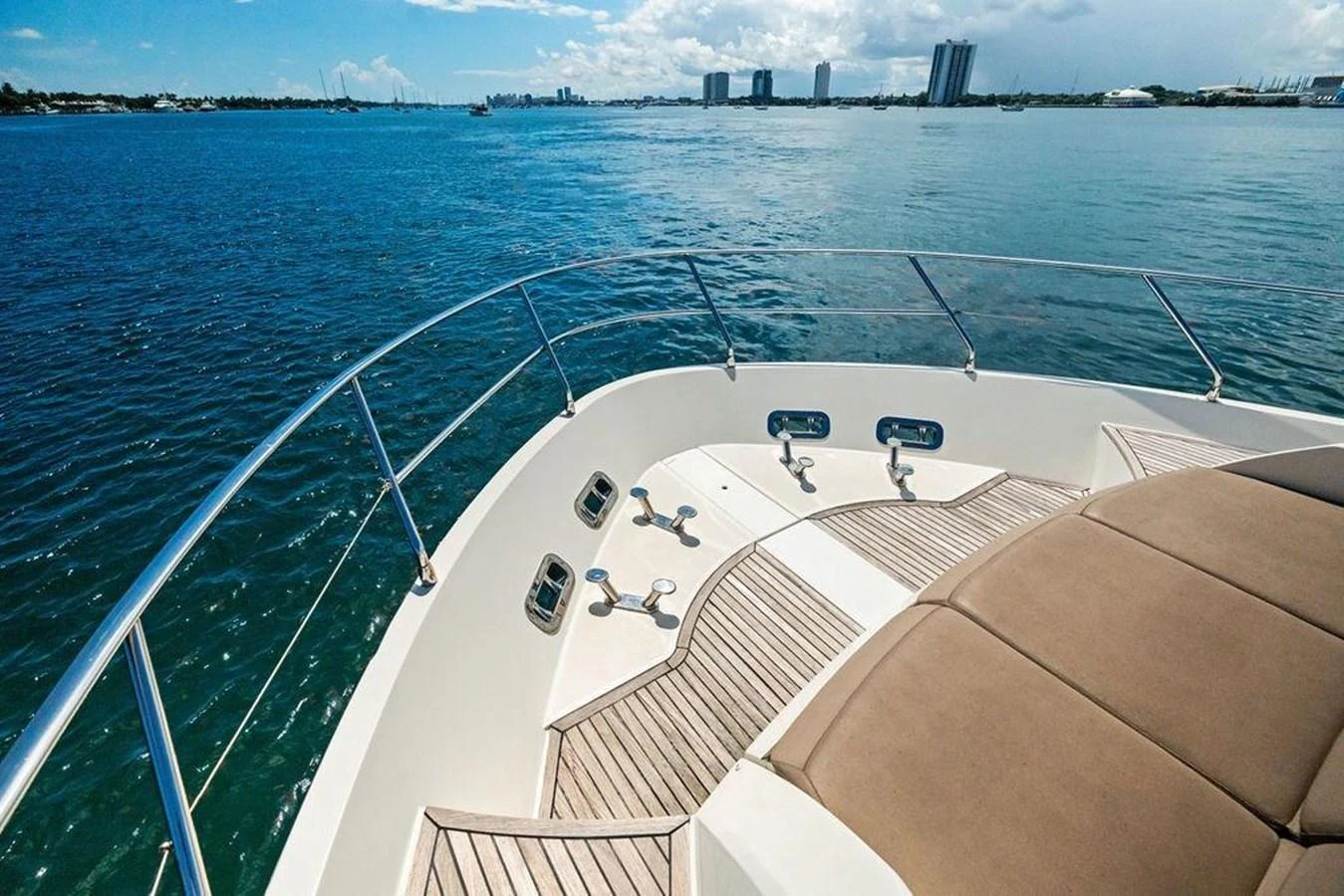 a boat on the water aboard ELEVATION Yacht for Sale