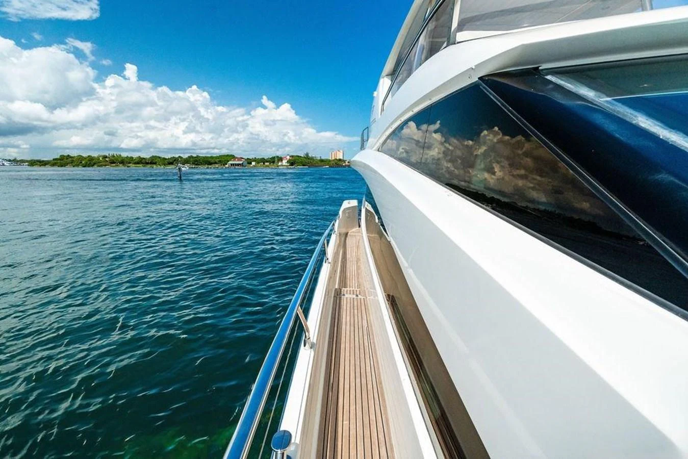 a boat on the water aboard ELEVATION Yacht for Sale
