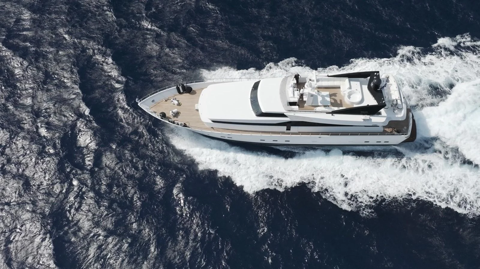 a boat on a river aboard BELLINI Yacht for Sale