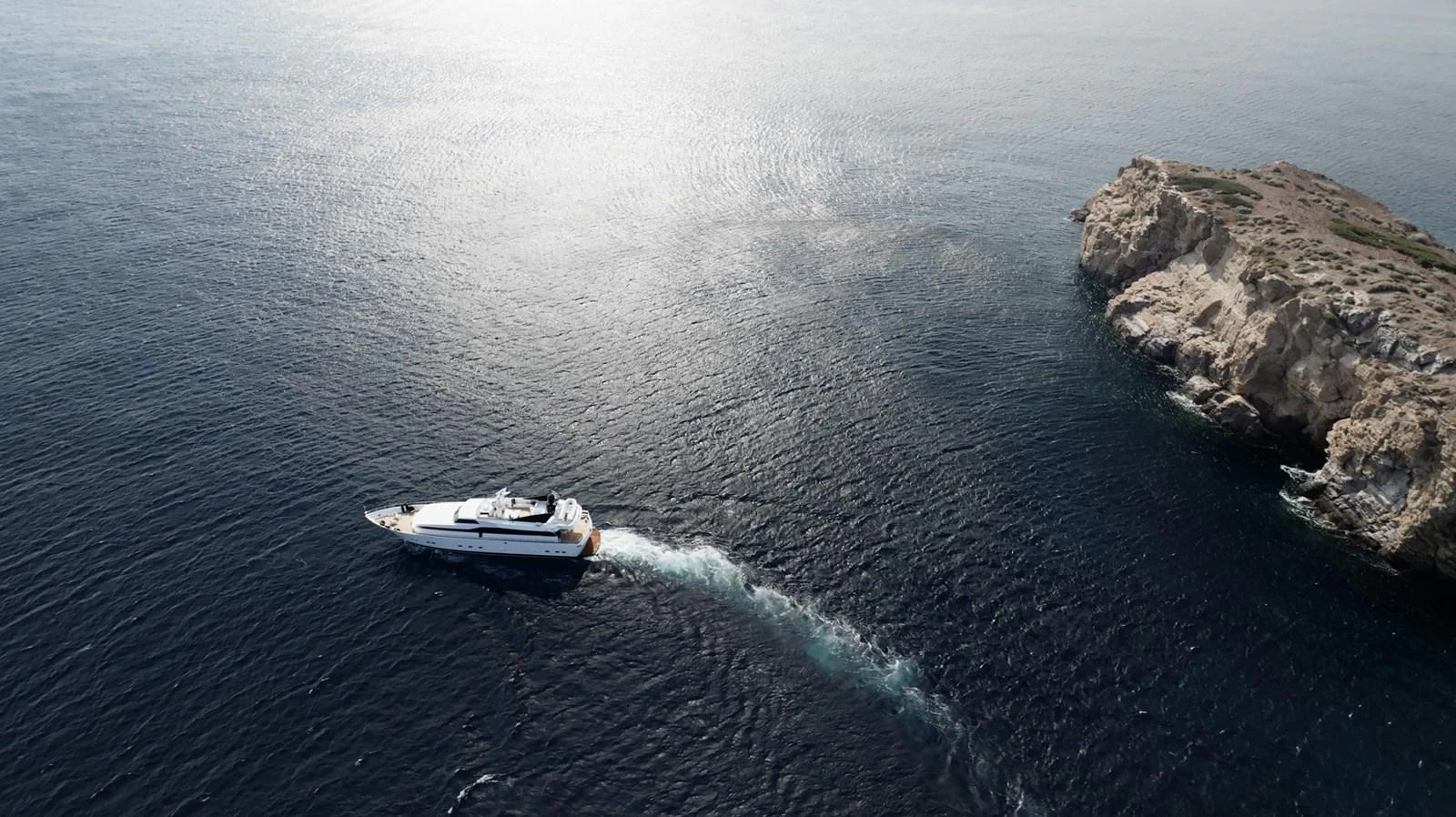 a boat on the water aboard BELLINI Yacht for Sale