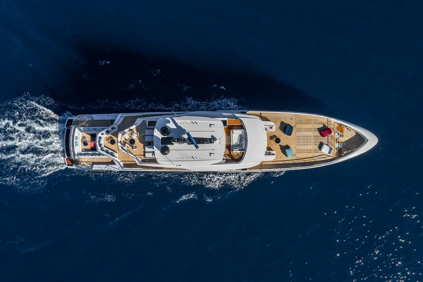 a boat in the water aboard FELICITA Yacht for Sale