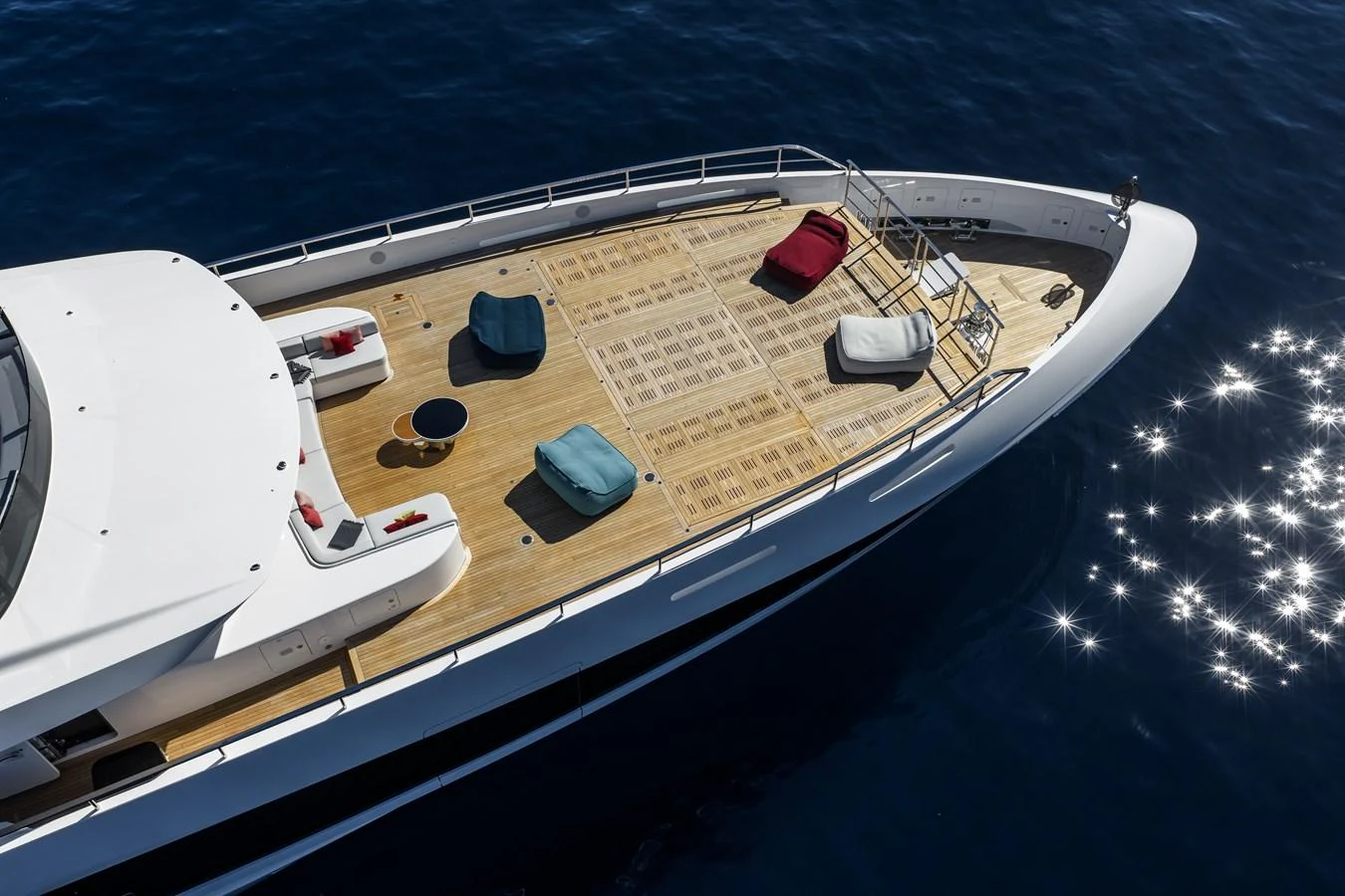a satellite in the water aboard FELICITA Yacht for Sale