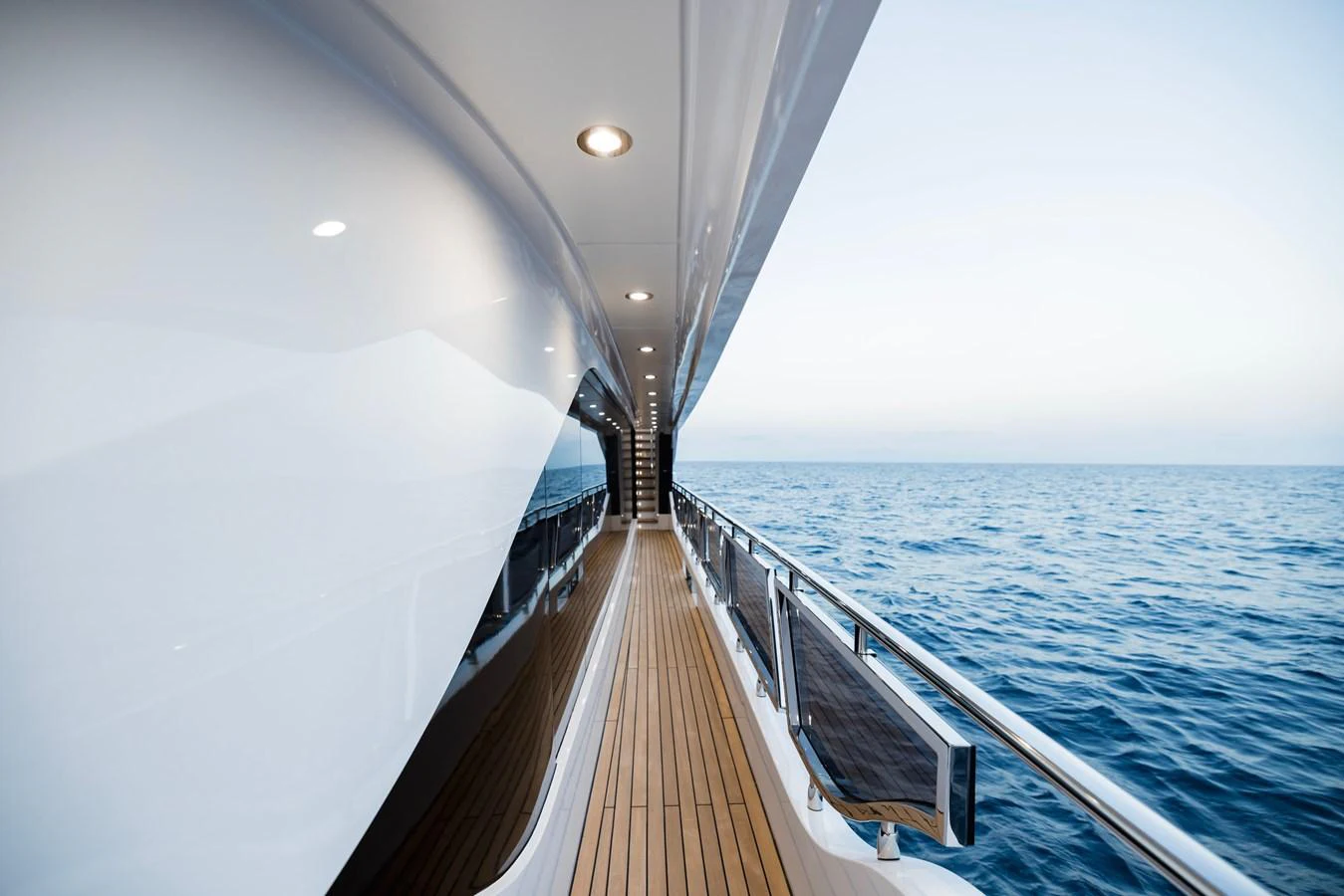 a boat on the water aboard MAJESTY 120 Yacht for Sale