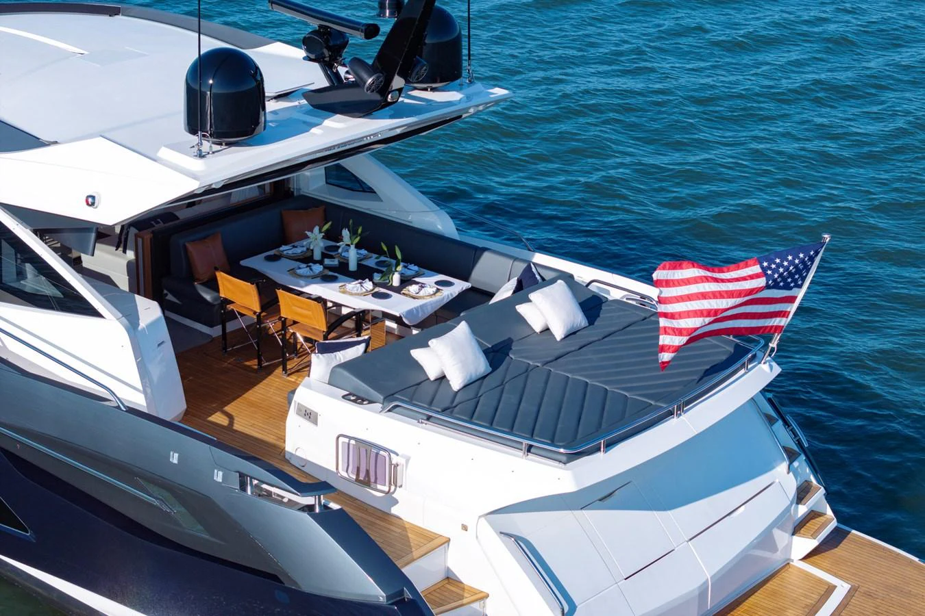 a boat on the water aboard KB JR Yacht for Sale