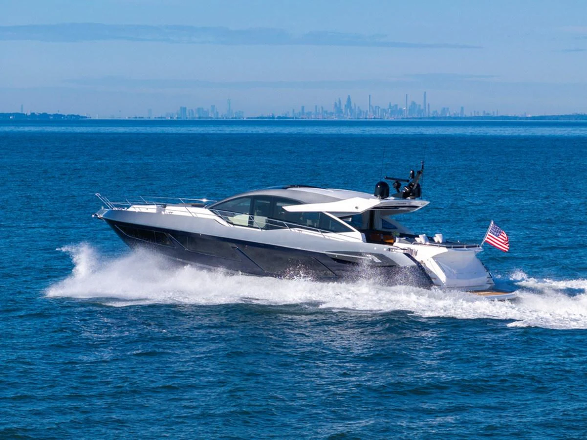 a boat on the water aboard KB JR Yacht for Sale