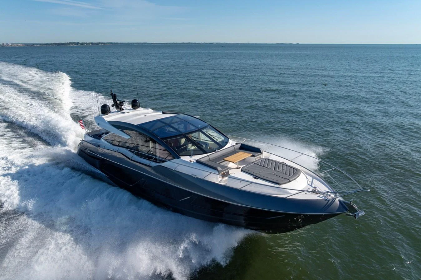 a boat on the water aboard KB JR Yacht for Sale