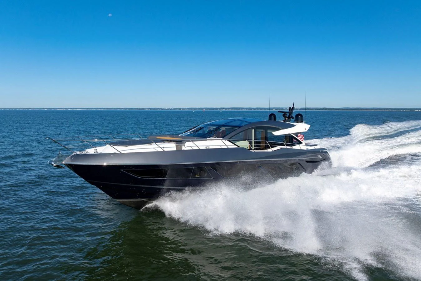 a boat in the water aboard KB JR Yacht for Sale