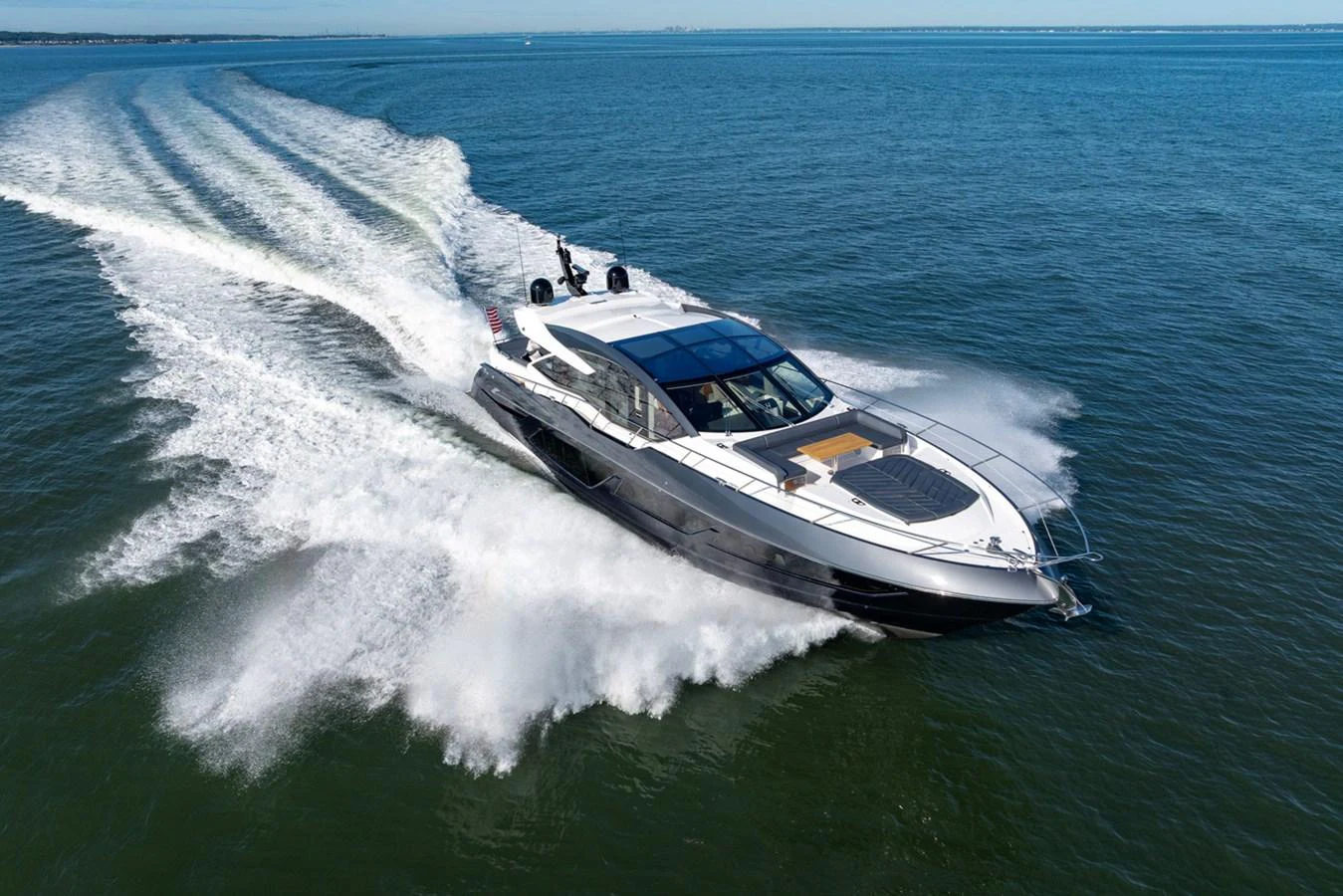 a boat on the water aboard KB JR Yacht for Sale