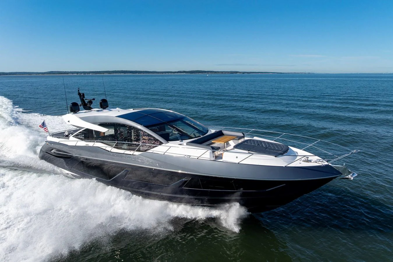a boat on the water aboard KB JR Yacht for Sale