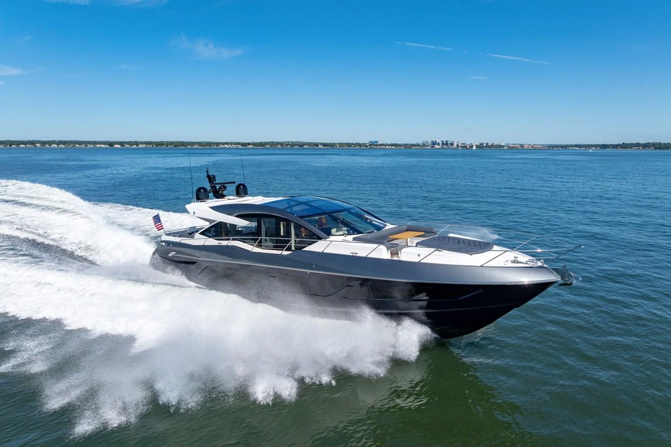 a boat on the water aboard KB JR Yacht for Sale
