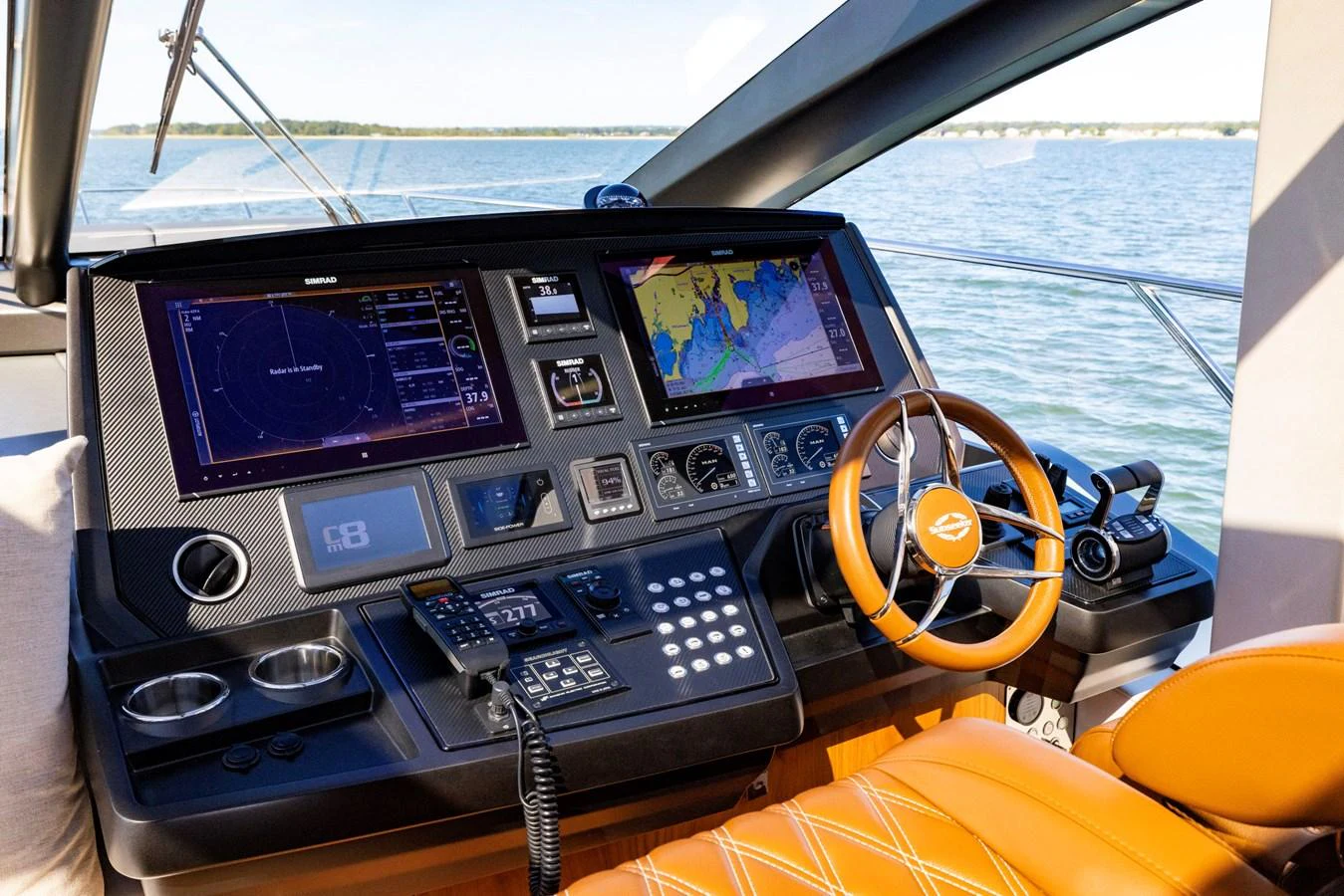 the inside of a boat aboard KB JR Yacht for Sale