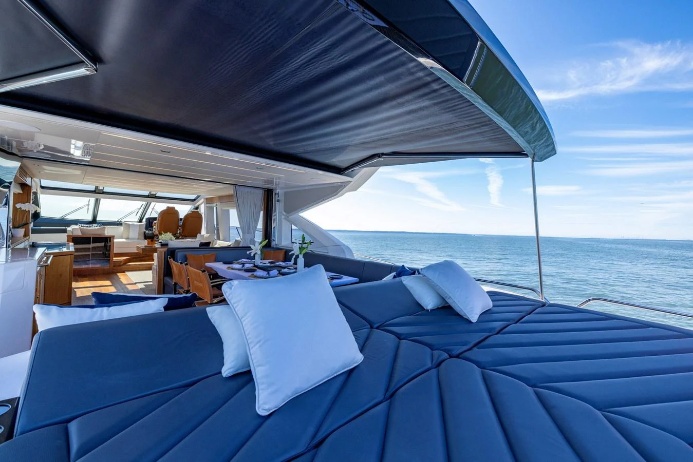a boat on the water aboard KB JR Yacht for Sale