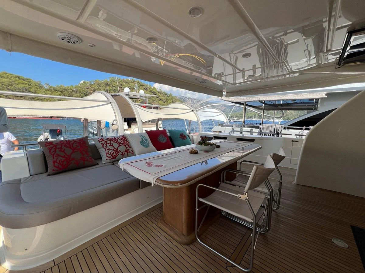a boat on the water aboard NGV Yacht for Sale