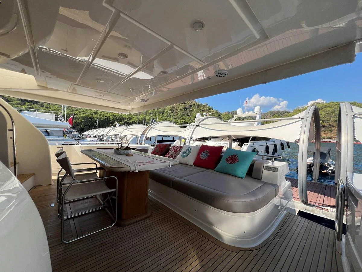 a boat on the water aboard NGV Yacht for Sale