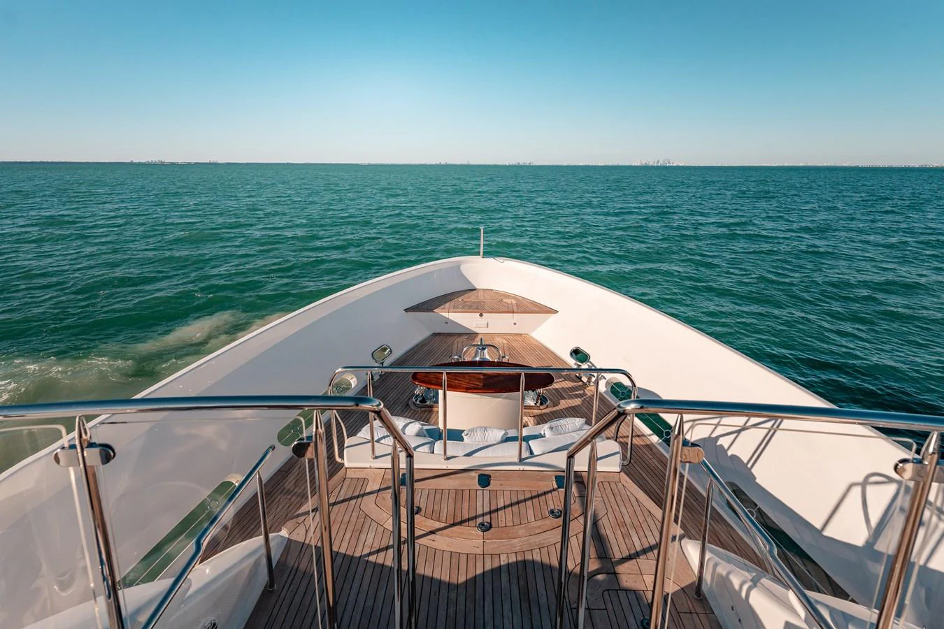 a boat on the water aboard BLUE TIME Yacht for Sale