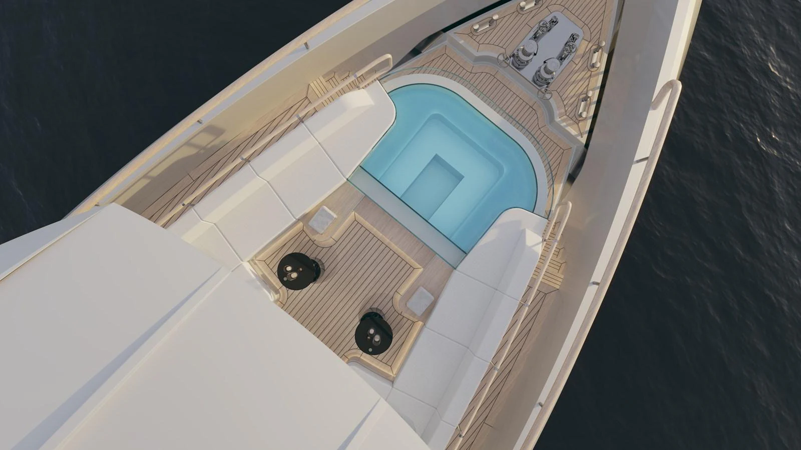 a satellite in space aboard BERING 165 EXPLORER YACHT Yacht for Sale