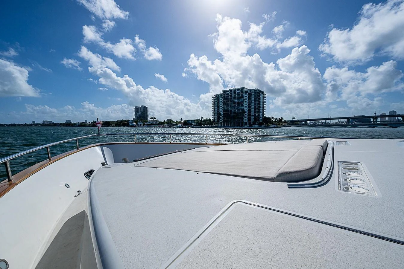 a boat on the water aboard THE USUAL Yacht for Sale