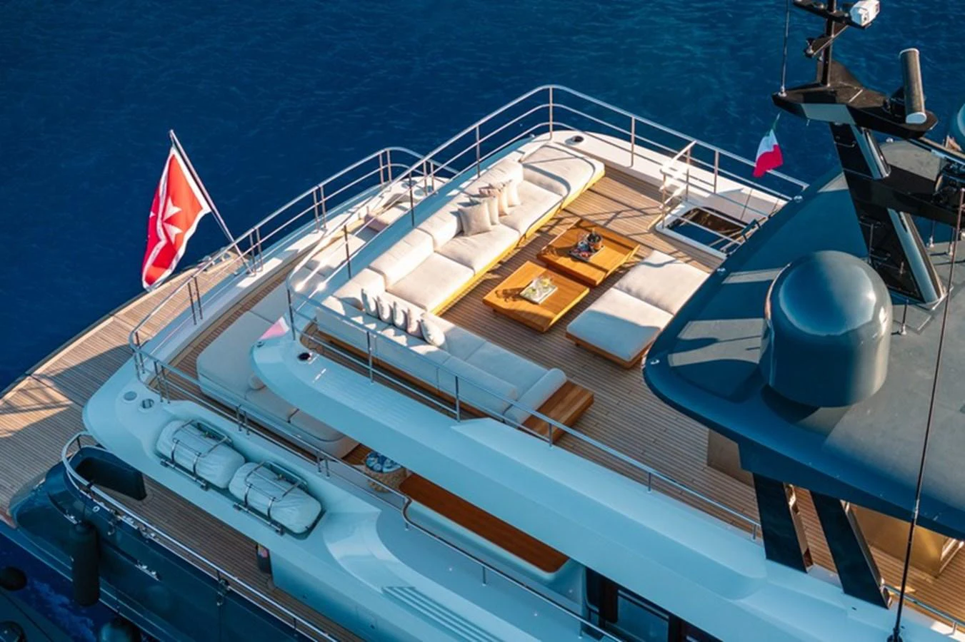 a ship on the water aboard COCOON Yacht for Sale
