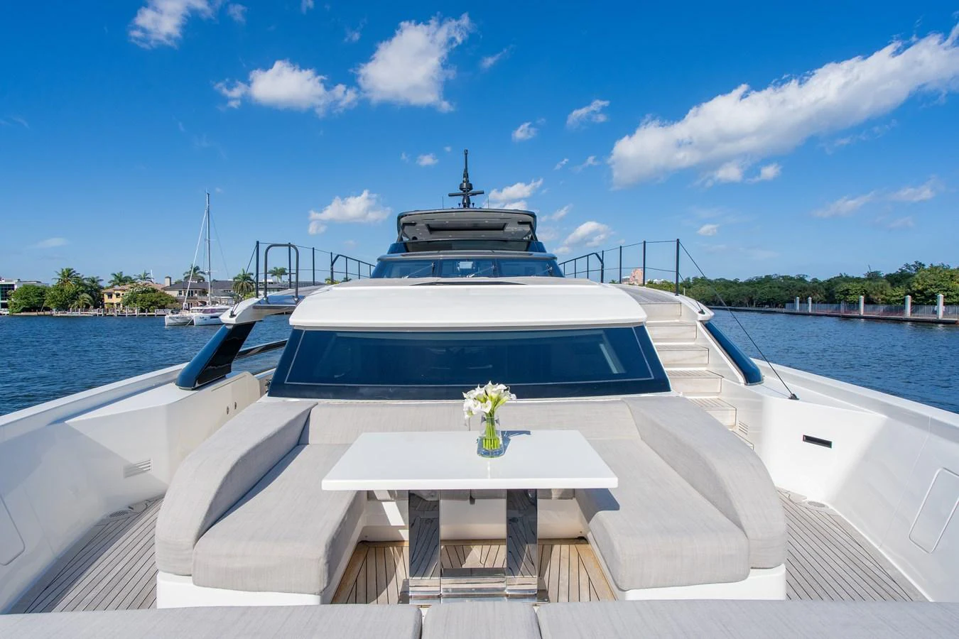a boat on the water aboard SWEET VIRGINIA Yacht for Sale