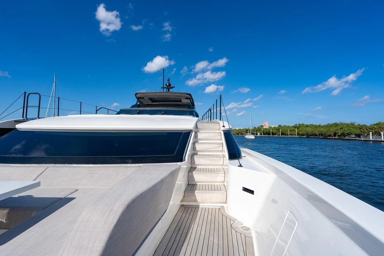 a boat on the water aboard SWEET VIRGINIA Yacht for Sale