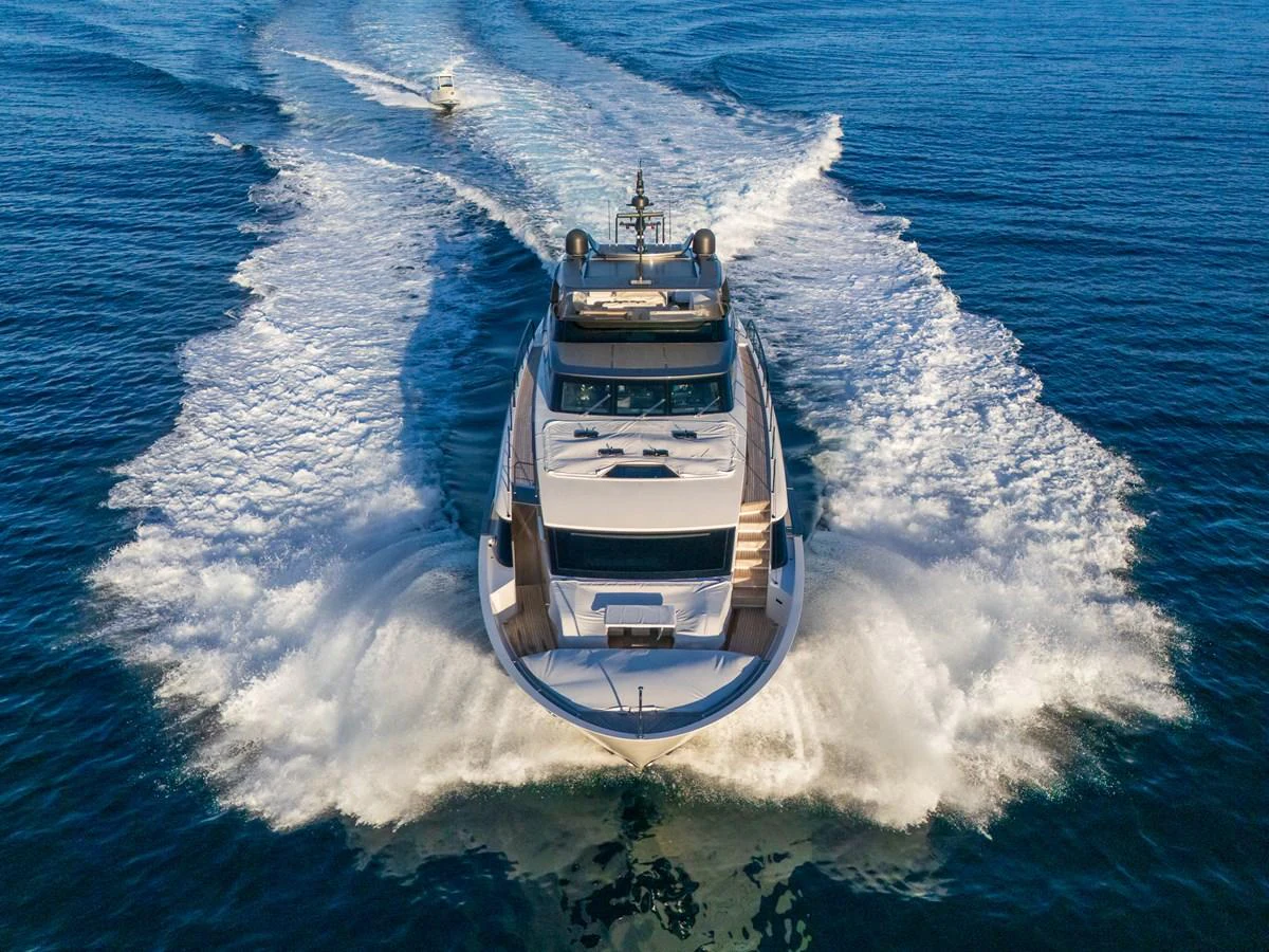 a boat on the water aboard SWEET VIRGINIA Yacht for Sale