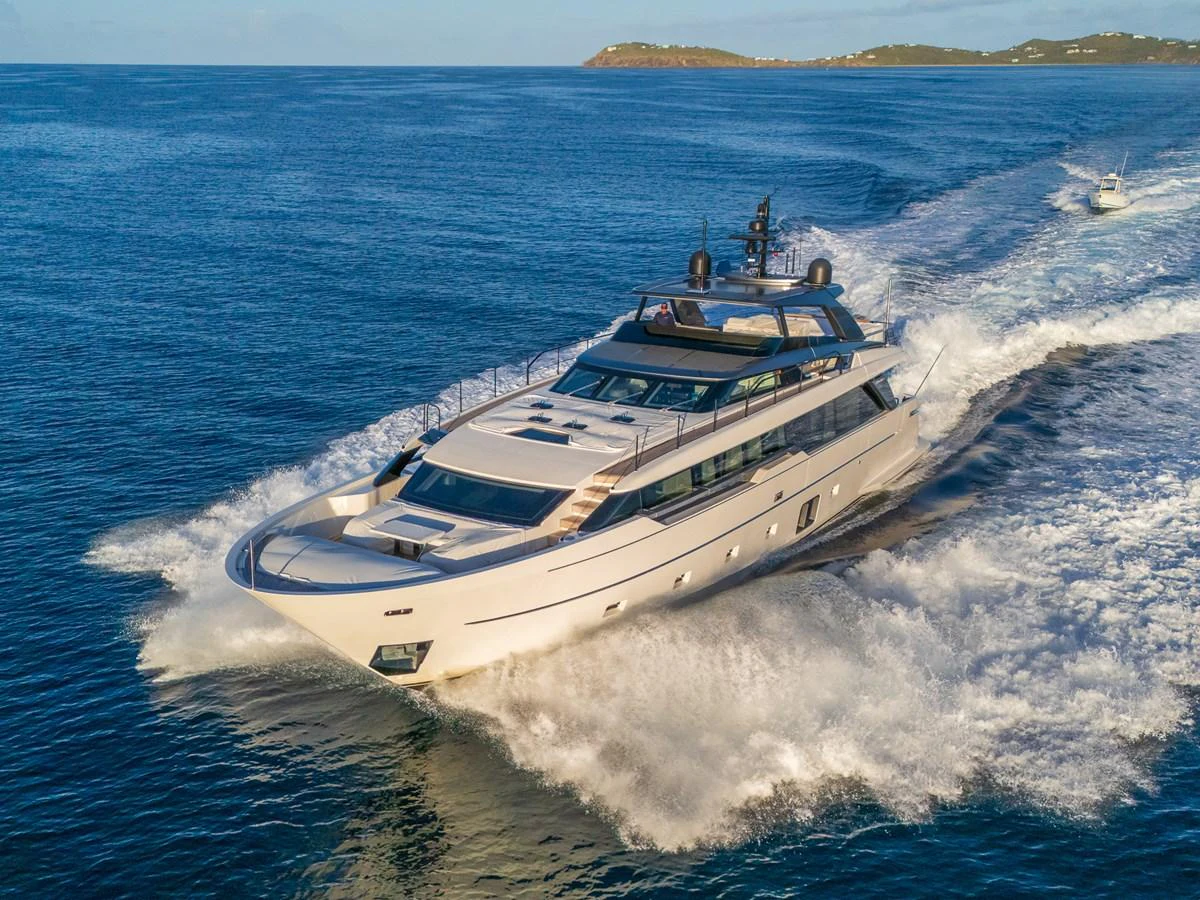 a boat on the water aboard SWEET VIRGINIA Yacht for Sale