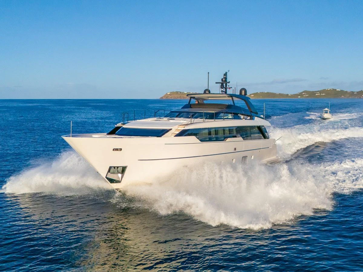 a boat on the water aboard SWEET VIRGINIA Yacht for Sale