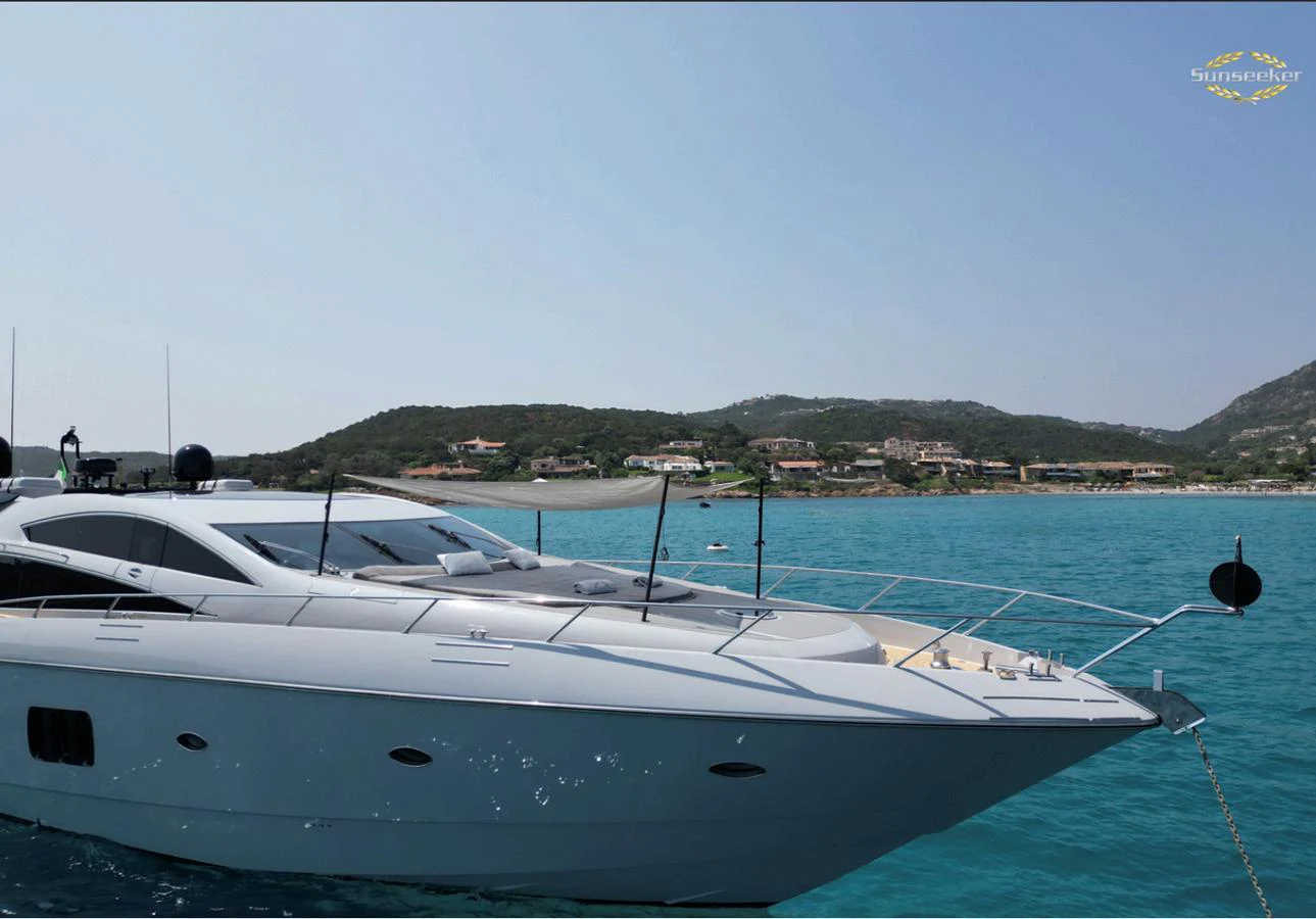 a boat in the water aboard LIGHT BLUE Yacht for Sale