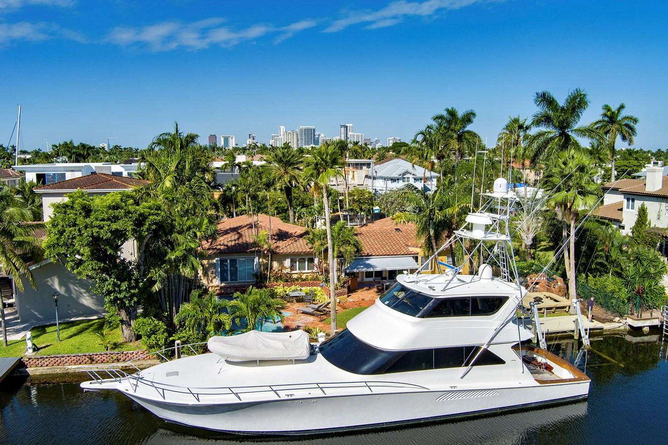 a group of boats in a harbor aboard VKY74038A808 Yacht for Sale