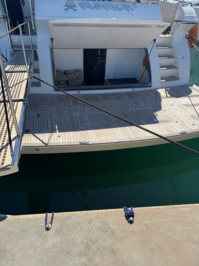 a boat on the water aboard ALBATOR 2 Yacht for Sale