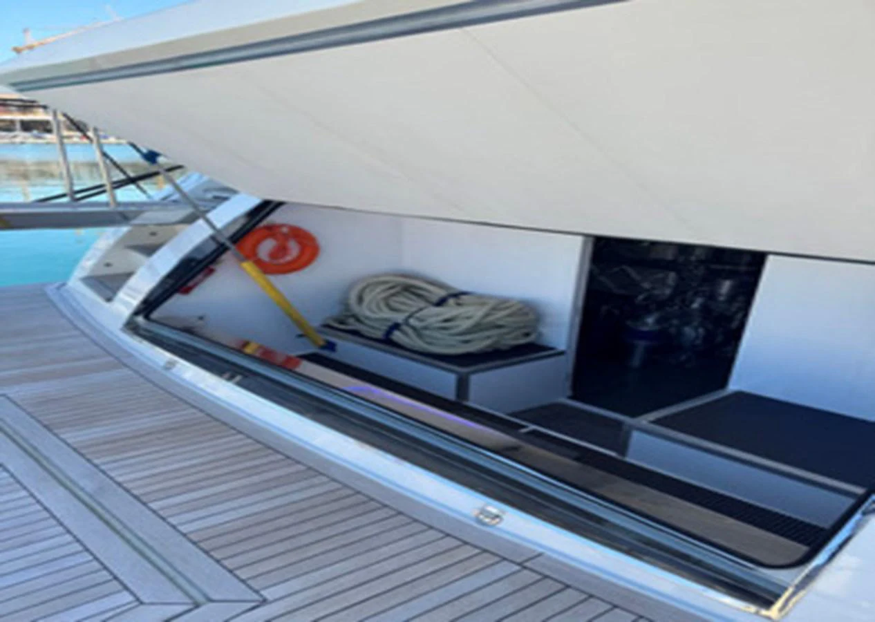 a machine on the counter aboard ALBATOR 2 Yacht for Sale