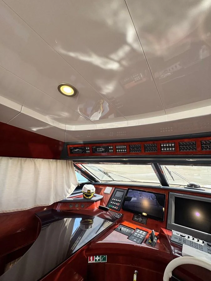 inside of a vehicle aboard ALBATOR 2 Yacht for Sale