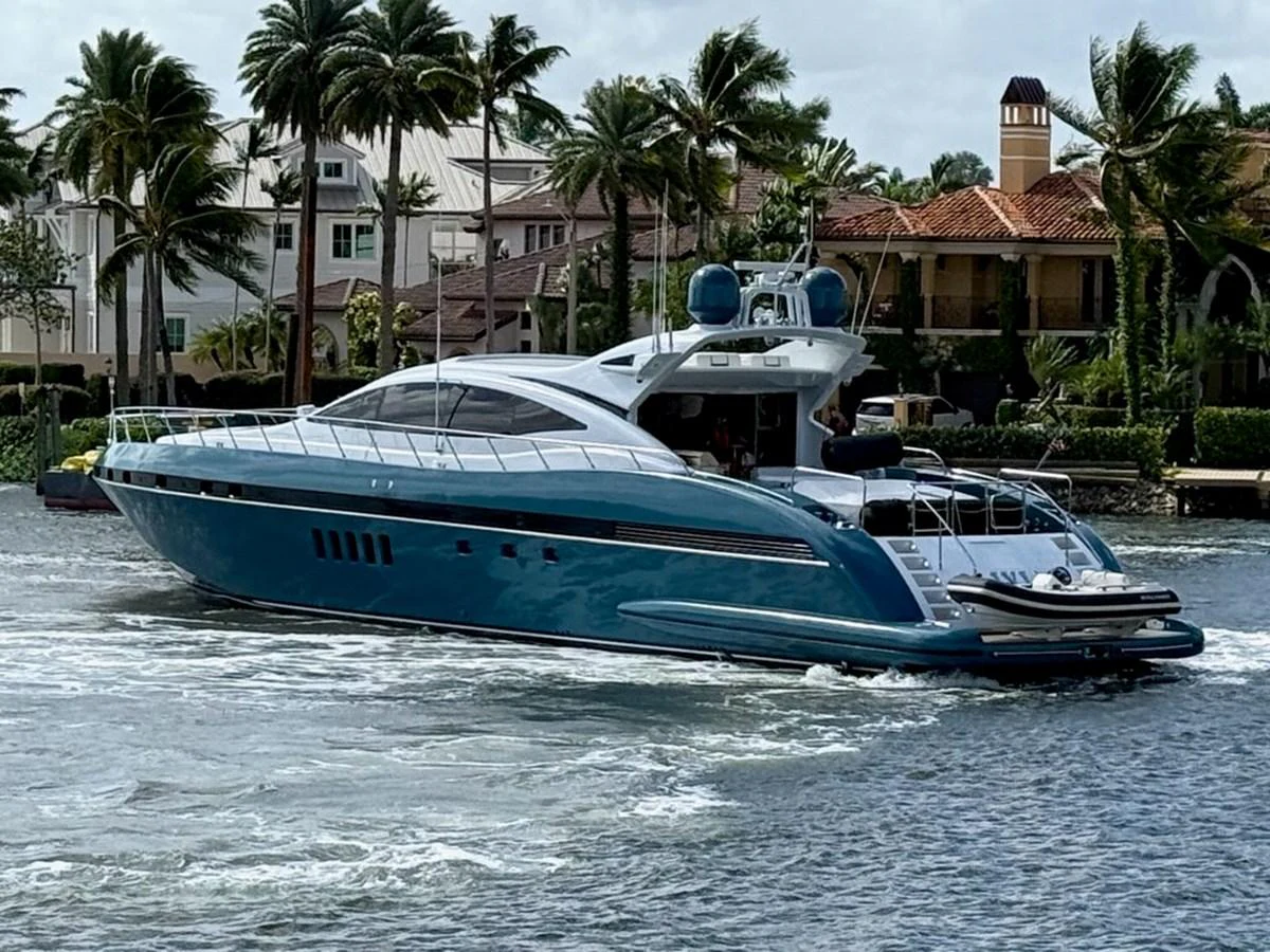 a couple of boats in the water aboard OLIVIA K Yacht for Sale