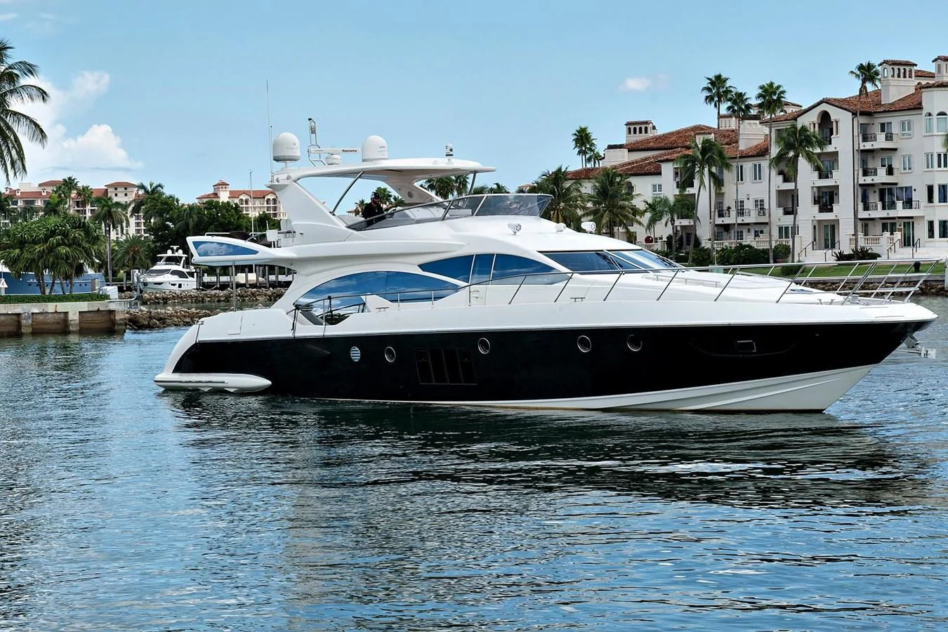a boat on the water aboard DREN Yacht for Sale