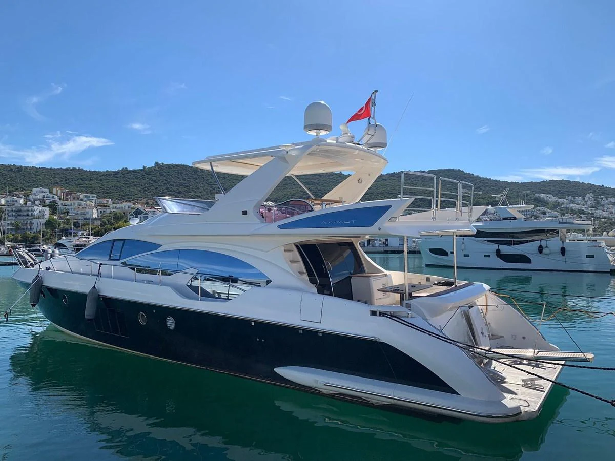 a boat in the water aboard DREN Yacht for Sale