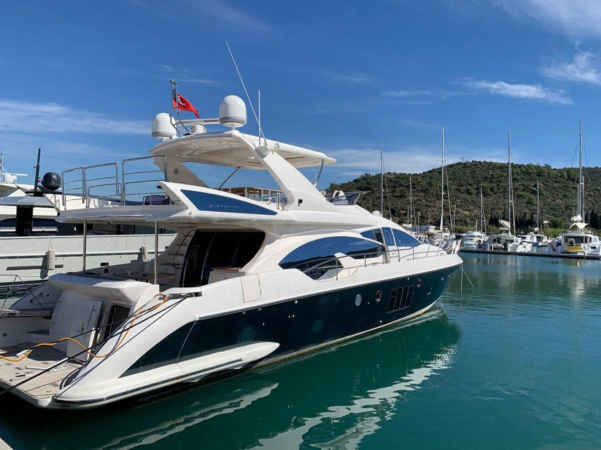 a boat in the water aboard DREN Yacht for Sale