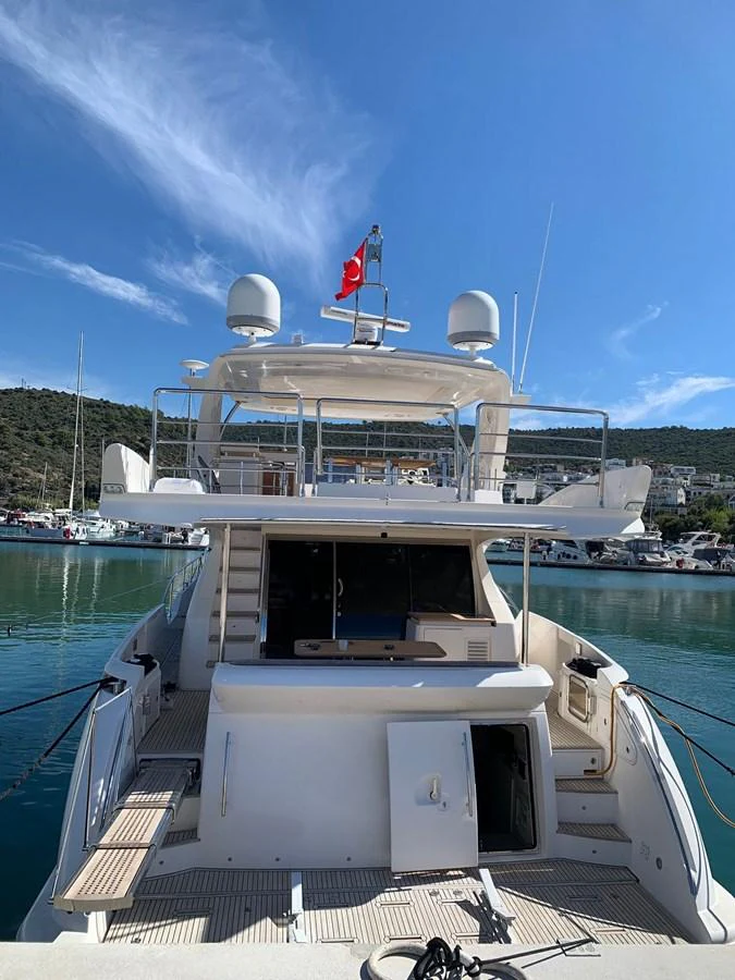a boat on the water aboard DREN Yacht for Sale