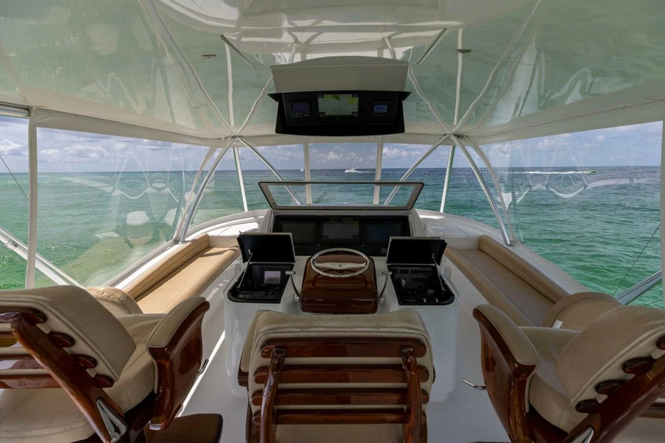 inside of a boat aboard MISS VIRGINIA Yacht for Sale
