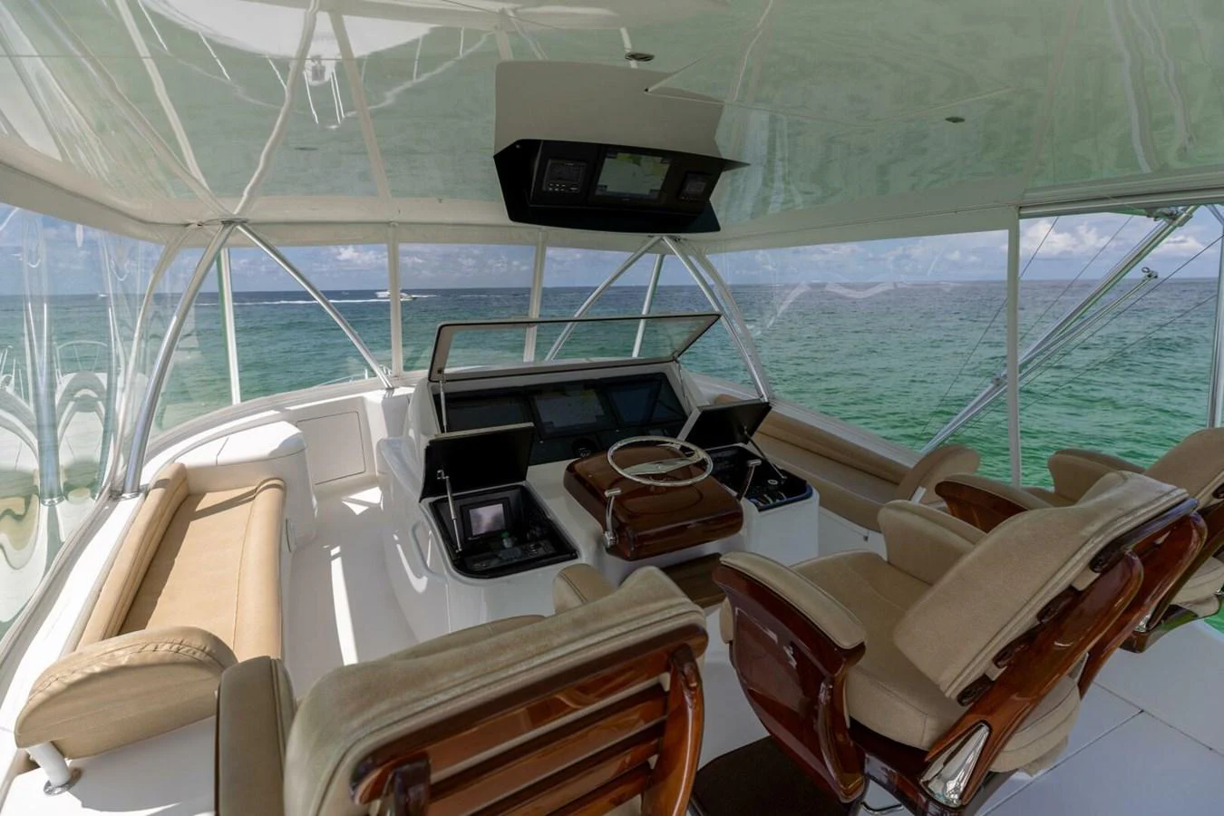 inside of a boat aboard MISS VIRGINIA Yacht for Sale
