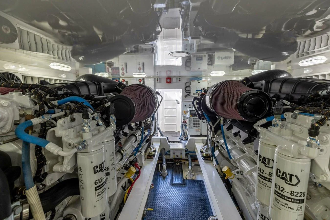 a close-up of a machine aboard MISS VIRGINIA Yacht for Sale