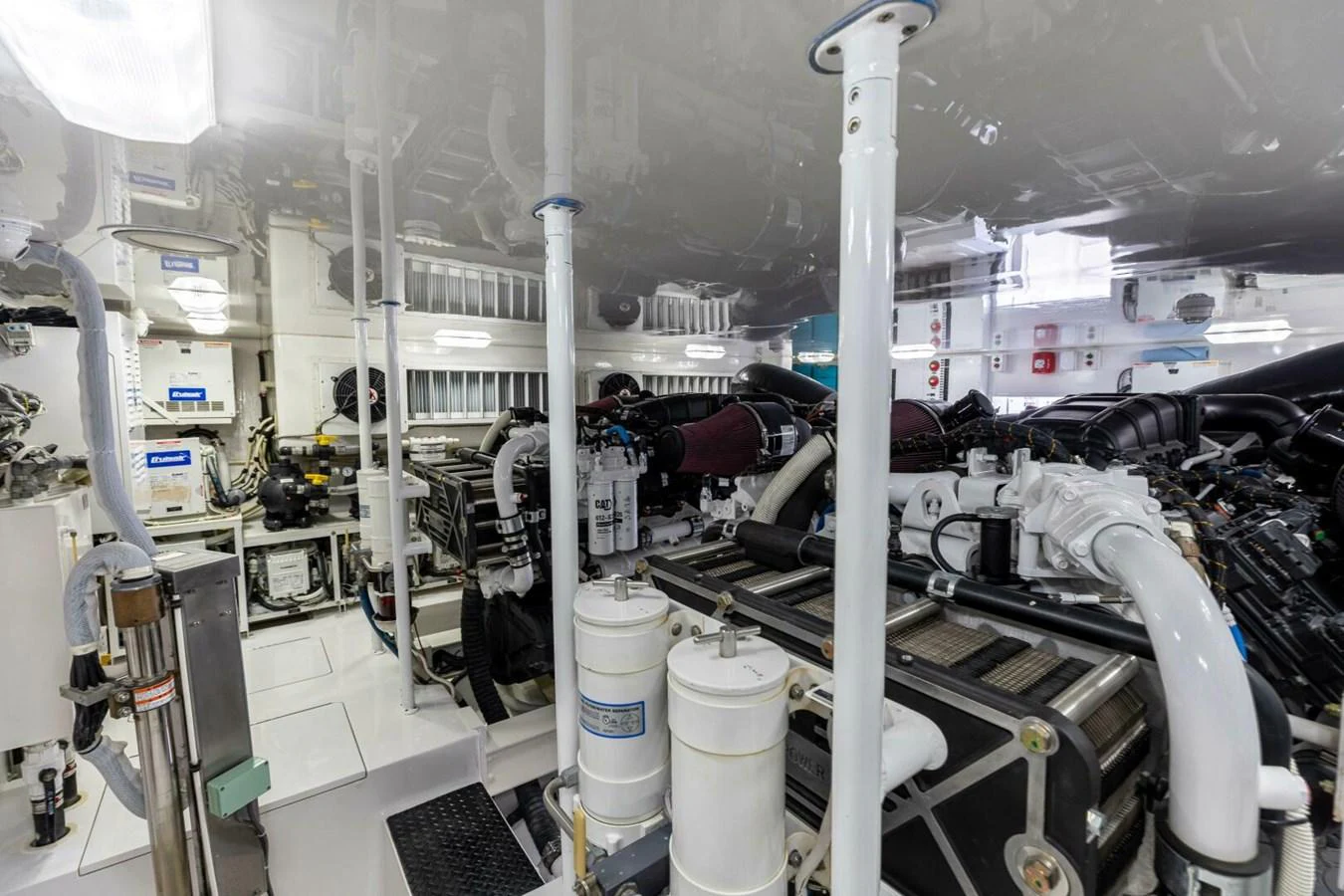 a room with several machines aboard MISS VIRGINIA Yacht for Sale