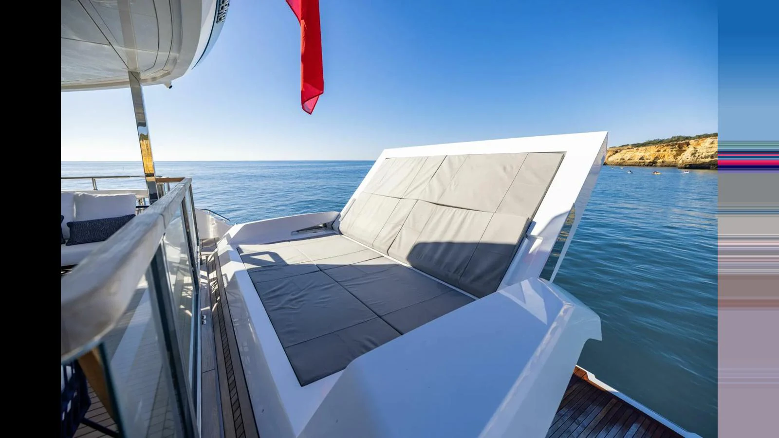 a boat on the water aboard 100 YACHT Yacht for Sale
