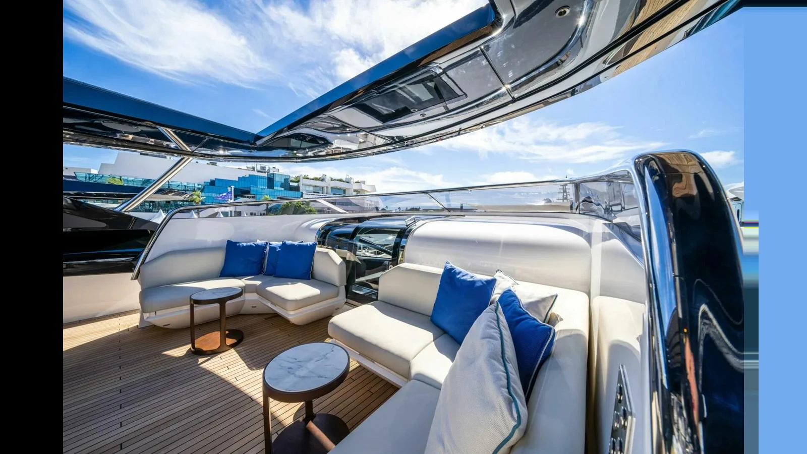 inside of a plane aboard 100 YACHT Yacht for Sale