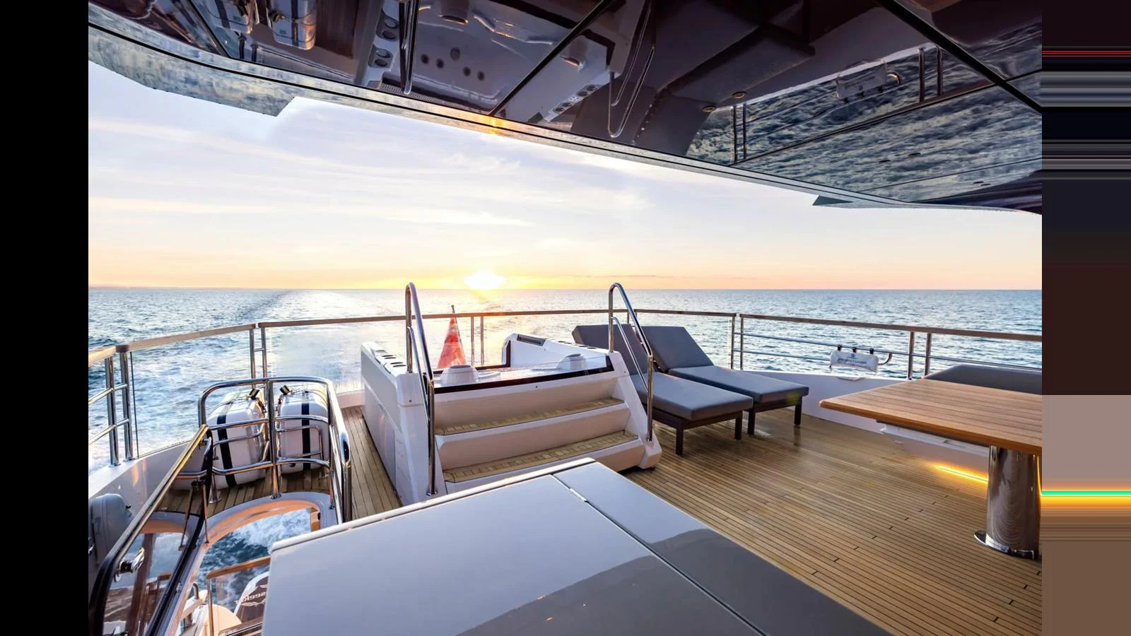 a boat on the water aboard 100 YACHT Yacht for Sale