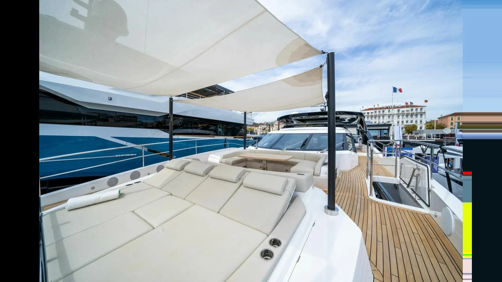 a boat on the water aboard 100 YACHT Yacht for Sale