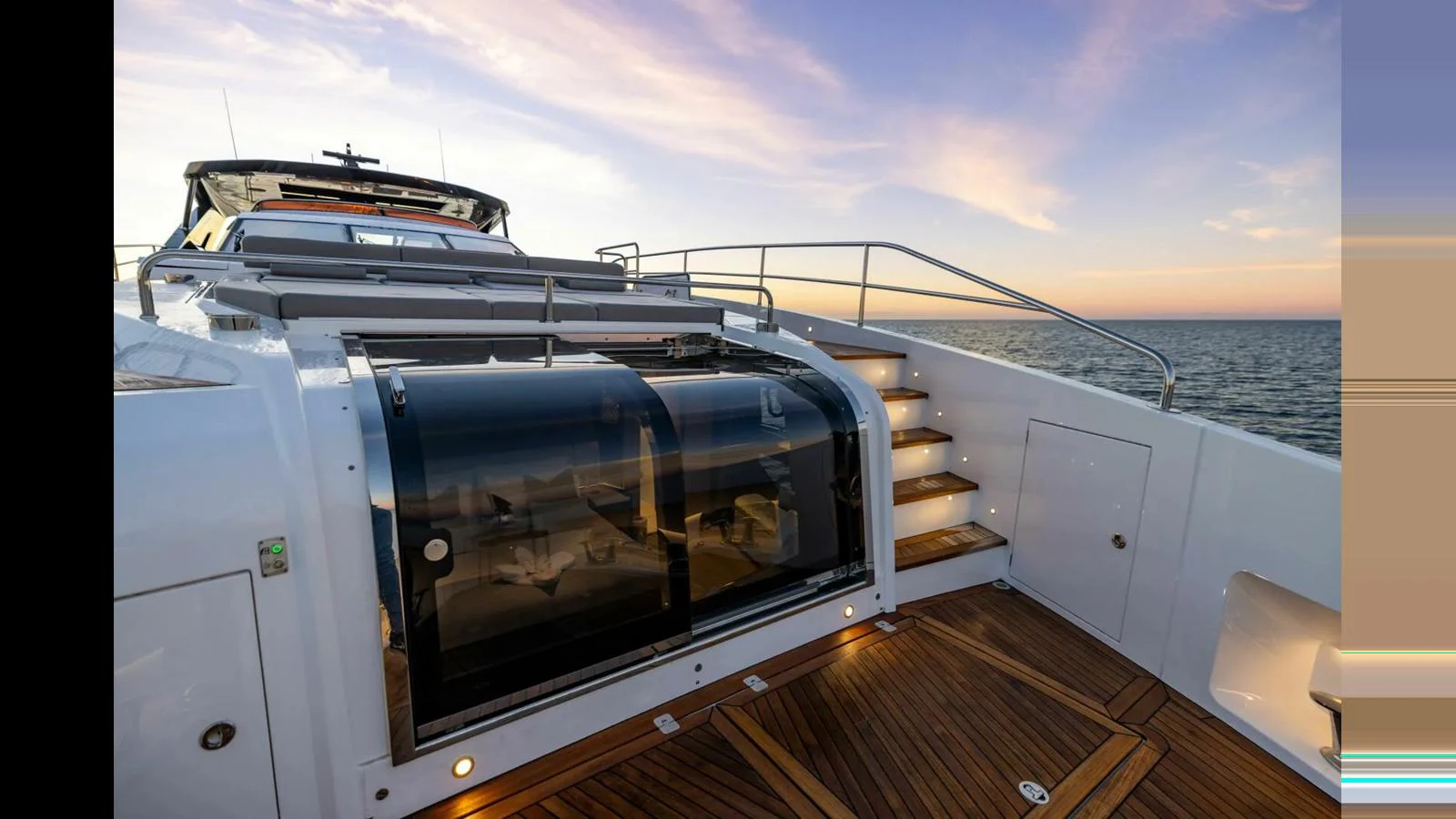 a boat on a boat aboard 100 YACHT Yacht for Sale