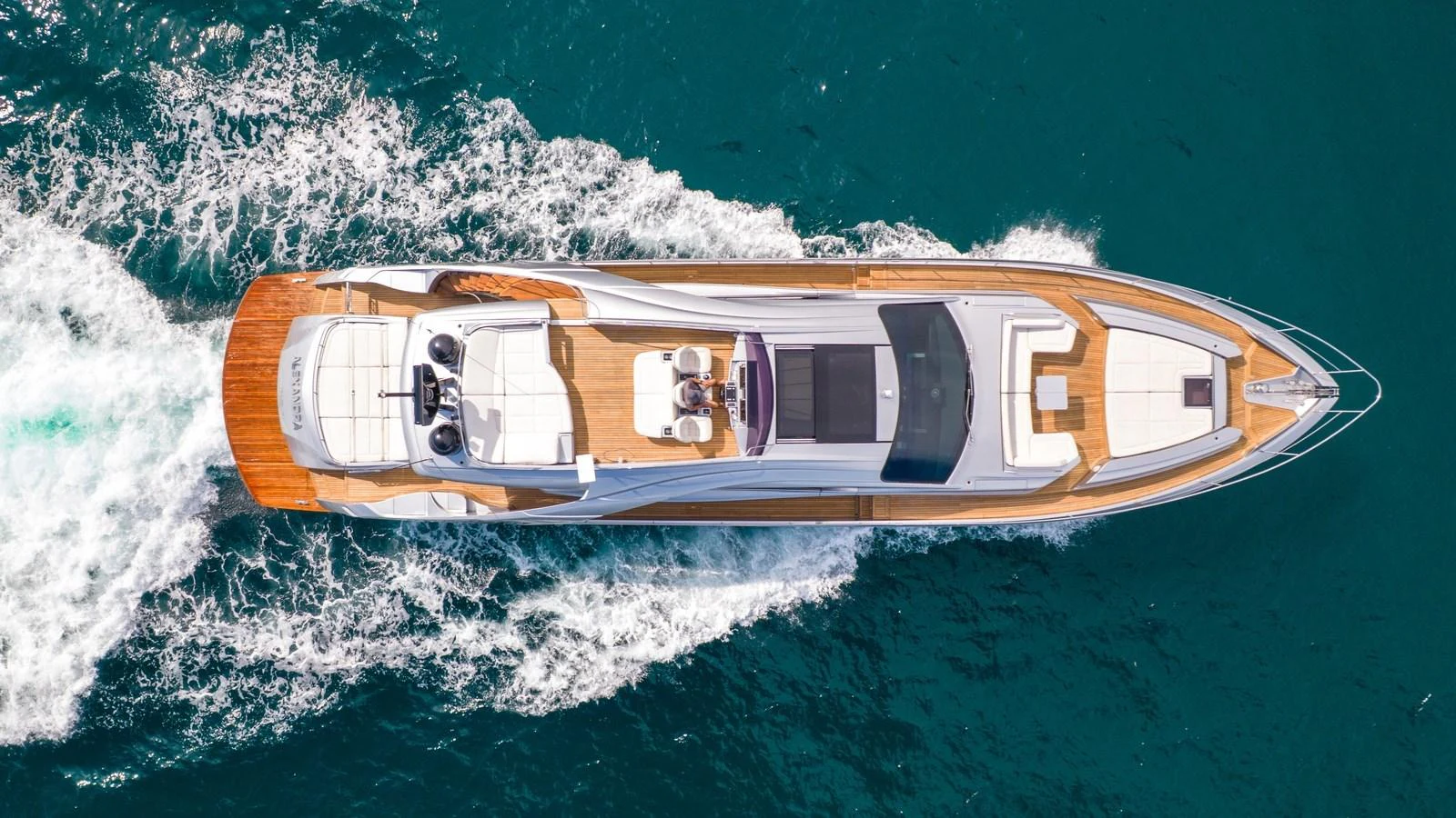 a boat in the water aboard ALEXANDRA Yacht for Sale